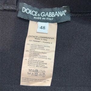 Long-sleeved jersey calf-length dress in Size 48